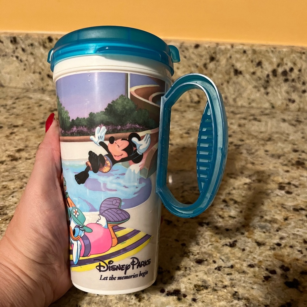 Disney Parks Souvenir Cup with Lid